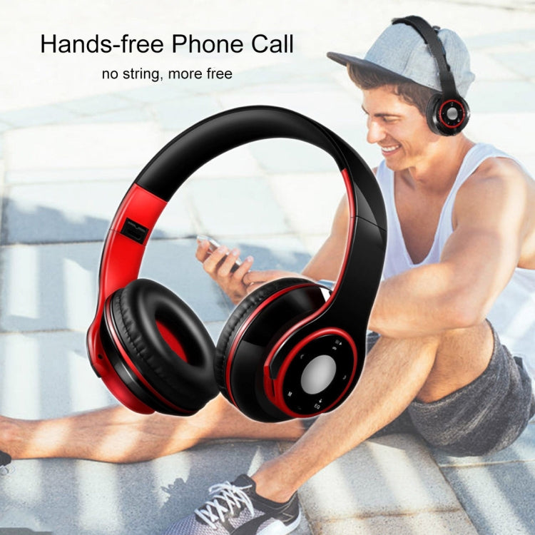 SG-8 Bluetooth 4.0 + EDR Cuffie Wireless Over-ear TF Card Radio FM Cuffie stereo con microfono