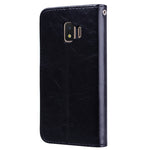 Custodia portafoglio in pelle per Galaxy J2 Core