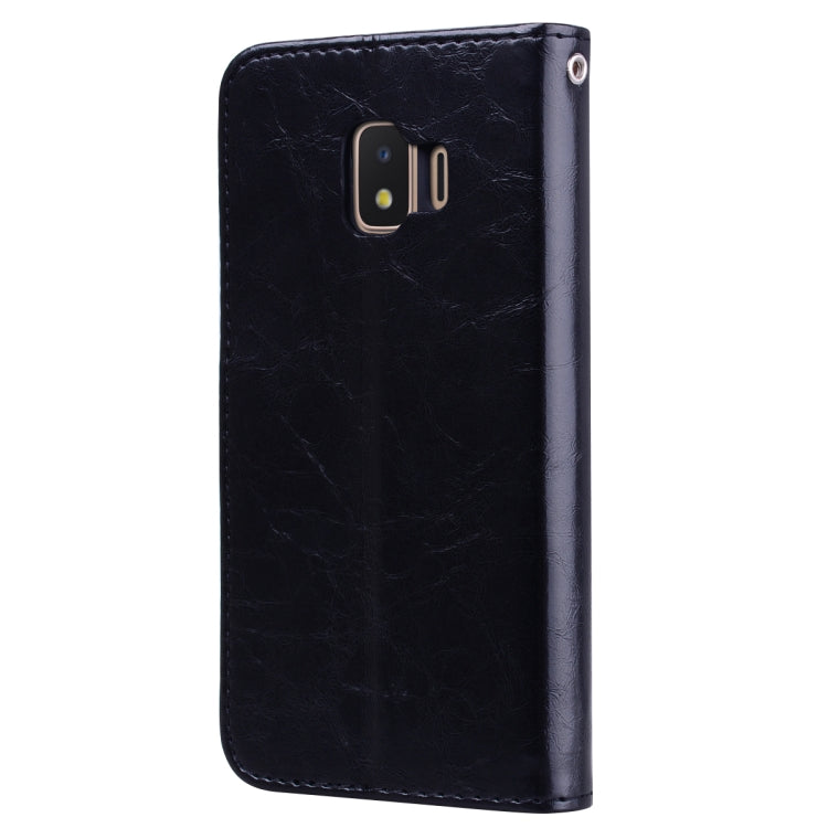 Custodia portafoglio in pelle per Galaxy J2 Core
