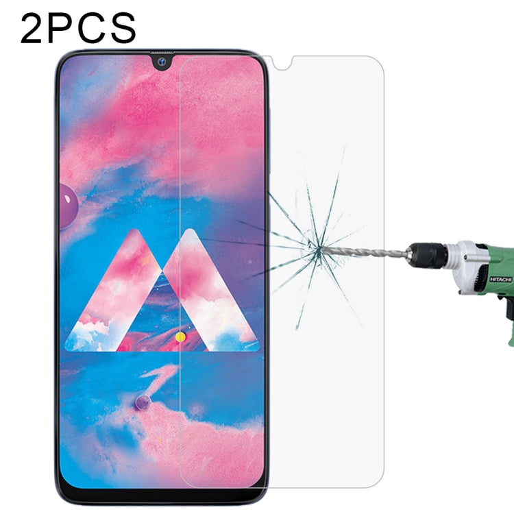 Pellicola in vetro temperato per Samsung Galaxy A40s 2 pezzi