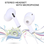 Auricolari cablati intraauricolari con microfono