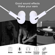 Auricolari cablati intraauricolari con microfono