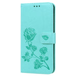Custodia portafoglio in pelle PU rosa per Galaxy A10
