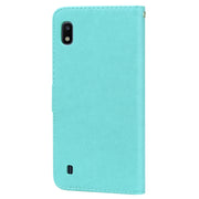 Custodia portafoglio in pelle PU rosa per Galaxy A10