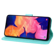 Custodia portafoglio in pelle PU rosa per Galaxy A10