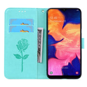Custodia portafoglio in pelle PU rosa per Galaxy A10
