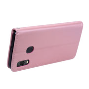 Custodia portafoglio in pelle PU rosa per Galaxy A30 e A20
