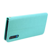 Custodia portafoglio in pelle PU rosa per Galaxy A50