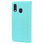 Custodia portafoglio in pelle PU rosa per Galaxy A40