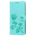 Custodia portafoglio in pelle PU rosa per Galaxy A70