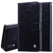 Custodia portafoglio in pelle per Samsung Galaxy A40