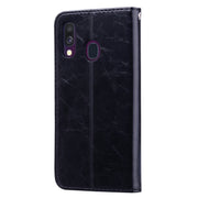 Custodia portafoglio in pelle per Samsung Galaxy A40