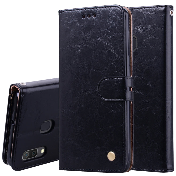 Custodia portafoglio in pelle per Samsung Galaxy A30