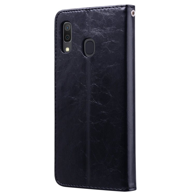Custodia portafoglio in pelle per Samsung Galaxy A30