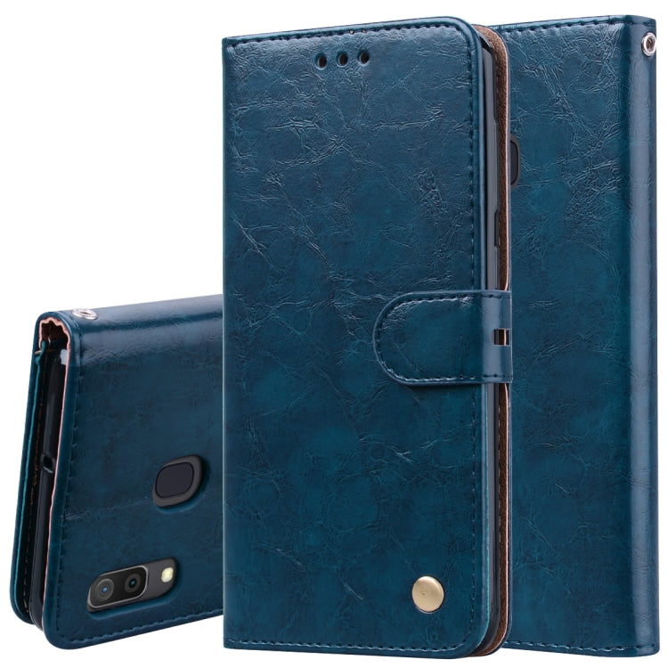 Custodia portafoglio in pelle per Samsung Galaxy A30