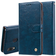 Custodia portafoglio in pelle per Samsung Galaxy A30