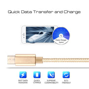 Cavo di ricarica per sincronizzazione dati da USB a USB-C / Type-C Knit Texture, lunghezza cavo: 50 cm