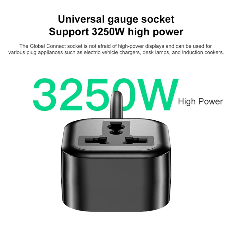 Cavo prolunga Yesido MC28 spina UK a presa universale 2 m