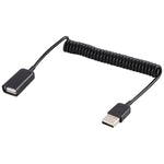 Cavo di ricarica a molla per laptop USB maschio a USB femmina, USB Male to USB Female