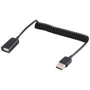 Cavo di ricarica a molla per laptop USB maschio a USB femmina, USB Male to USB Female