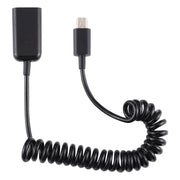 Cavo di ricarica a molla per laptop mini 5 pin maschio a USB femmina, Mini 5 Pin Male to USB Female