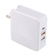 Caricatore pieghevole LN45 68 W QC 3.0 / PD USB-C / Type-C + QC 3.0 USB + porte USB, presa USA