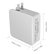 Caricatore pieghevole LN45 68 W QC 3.0 / PD USB-C / Type-C + QC 3.0 USB + porte USB, presa USA