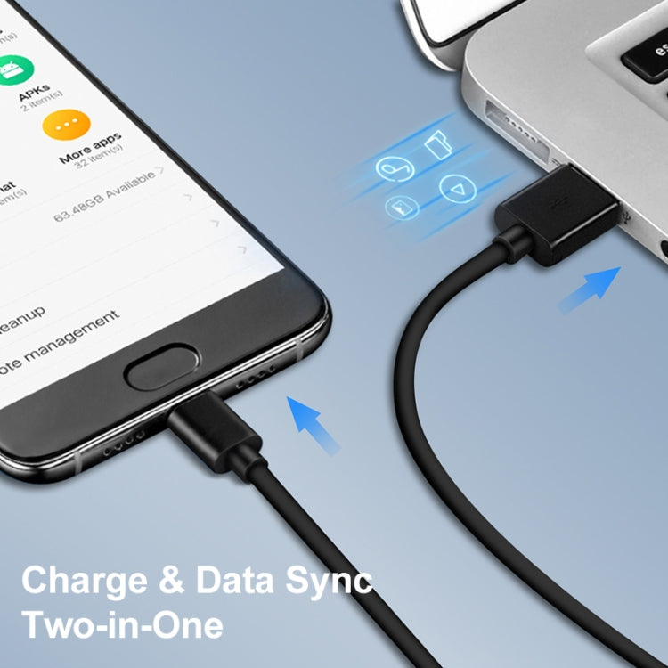 Caricatore da viaggio USB QC 3.0 18W con cavi USB-C 1m
