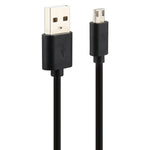 LZ-728 Caricatore da viaggio con interfaccia USB QC 3.0 2 in 1 da 18 W + set di cavi dati da USB a micro USB, spina europea, lunghezza cavo: 1 m, with Micro USB Cable
