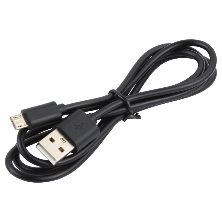 LZ-728 Caricatore da viaggio con interfaccia USB QC 3.0 2 in 1 da 18 W + set di cavi dati da USB a micro USB, spina europea, lunghezza cavo: 1 m, with Micro USB Cable