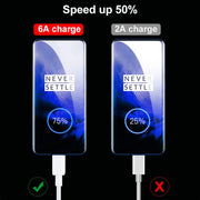 Cavo dati USB 3.0 maschio a USB-C/tipo C maschio da 6 A, lunghezza cavo: 2 m, 2m