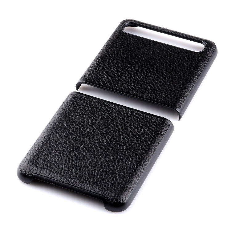 Custodia pieghevole in pelle per Samsung Galaxy Z Flip