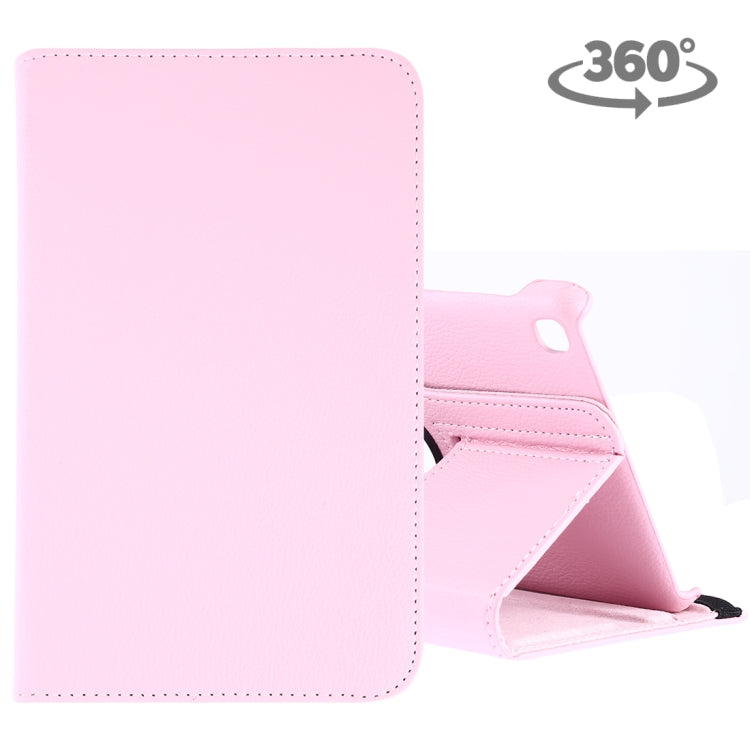 Custodia in pelle con rotazione orizzontale con trama litchi e rotazione di 360 gradi per Galaxy Tab A 8 (2019) / P200 / P205, con supporto, For  Galaxy Tab A 8 (2019) / P200 / P205, For Galaxy Tab A 8 (2019) / P200 / P205