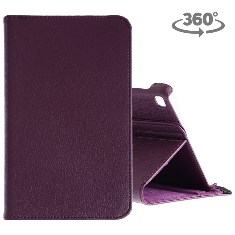 Custodia in pelle con rotazione orizzontale con trama litchi e rotazione di 360 gradi per Galaxy Tab A 8 (2019) / P200 / P205, con supporto, For  Galaxy Tab A 8 (2019) / P200 / P205, For Galaxy Tab A 8 (2019) / P200 / P205