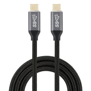 Cavo di ricarica dati per trasmissione dati da USB-C/Type-C maschio a USB-C/Type-C maschio, lunghezza cavo: 1,5 m, 1.5m