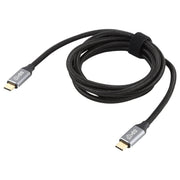 Cavo di ricarica dati per trasmissione dati da USB-C/Type-C maschio a USB-C/Type-C maschio, lunghezza cavo: 1,5 m, 1.5m