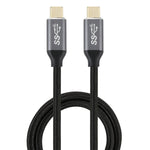Cavo USB-C maschio a USB-C maschio 1 m nylon intrecciato