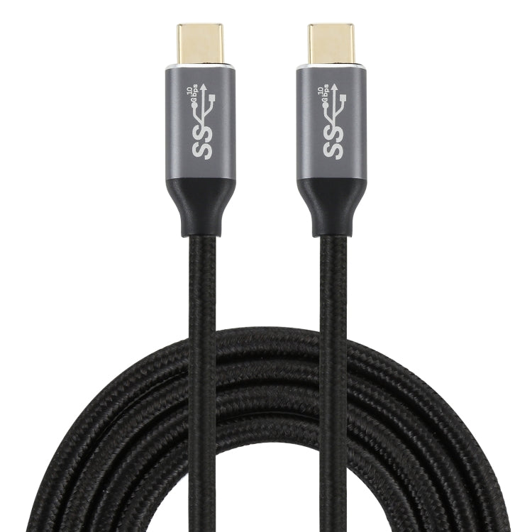 Cavo di ricarica dati per trasmissione dati da USB-C/Type-C maschio a USB-C/Type-C maschio, lunghezza cavo: 2 m, 2m