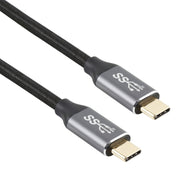 Cavo di ricarica dati per trasmissione dati da USB-C/Type-C maschio a USB-C/Type-C maschio, lunghezza cavo: 2 m, 2m