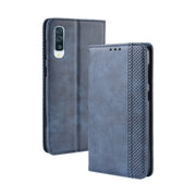 Custodia portafoglio in pelle con chiusura magnetica per Galaxy A