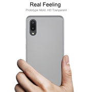 Custodia TPU trasparente ultrasottile per Samsung Galaxy A02