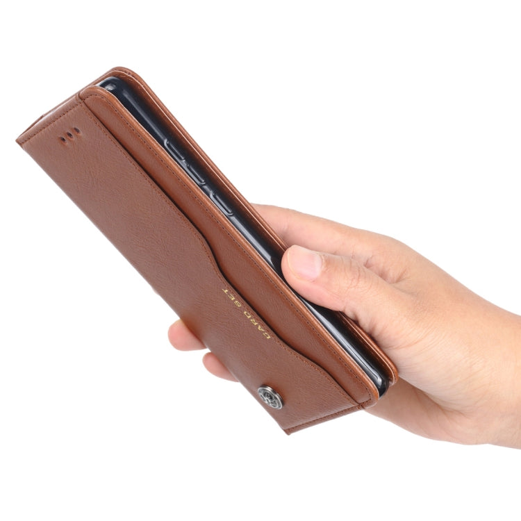 Custodia portafoglio in pelle per Samsung Galaxy S10