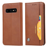 Custodia portafoglio in pelle per Samsung Galaxy S10e