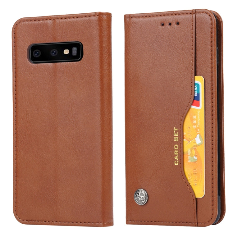 Custodia portafoglio in pelle per Samsung Galaxy S10e