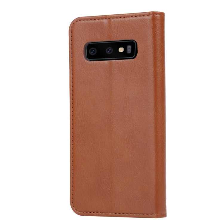 Custodia portafoglio in pelle per Samsung Galaxy S10+