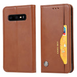 Custodia portafoglio in pelle per Samsung Galaxy S10+