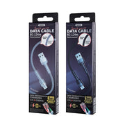 REMAX RC-124m 1m 2.4A Cavo dati di ricarica rapida da USB a micro USB intrecciato in lega di alluminio, Micro USB