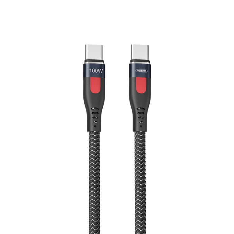 Cavo ricarica Type-C a USB-C 1m PD100W intrecciato
