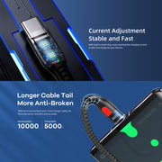 REMAX RC-188a Lesu Pro 1m 5A USB a USB-C / Type-C Cavo dati di ricarica veloce intrecciato in lega di alluminio, USB to USB-C / Type-C