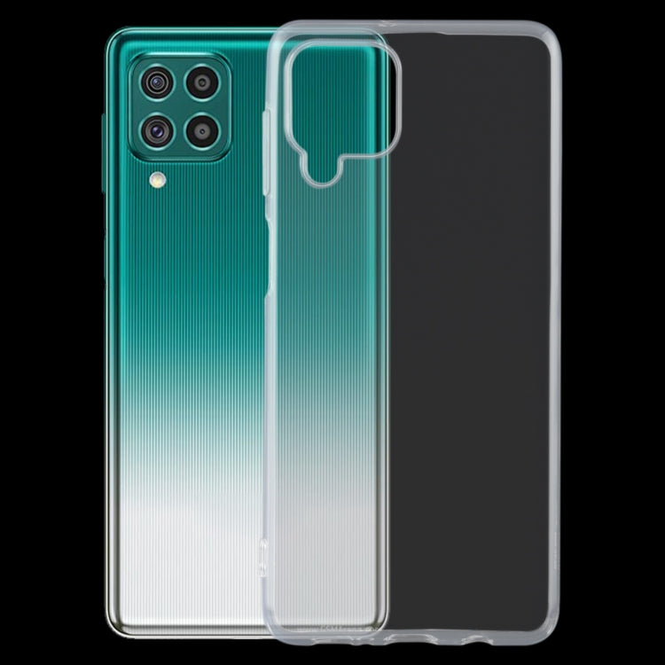 Custodia TPU trasparente ultrasottile per Samsung Galaxy F62
